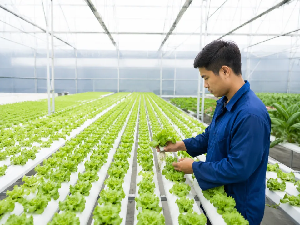 Vườn rau của Trương Lành